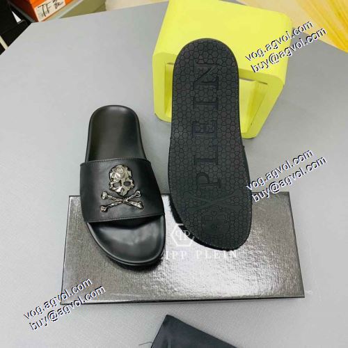 2021春夏 フィリッププレイン PHILIPP PLEIN スリッパ フィリッププレインブランド コピー コンフォートサンダル 限量販売 すべり防止