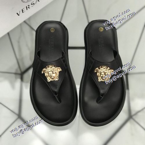 2021春夏 ヴェルサーチVERSACE スリッパ トングサンダル ヴェルサーチブランド コピー ファッション 人気 優しい履き心地 海外限定ライン