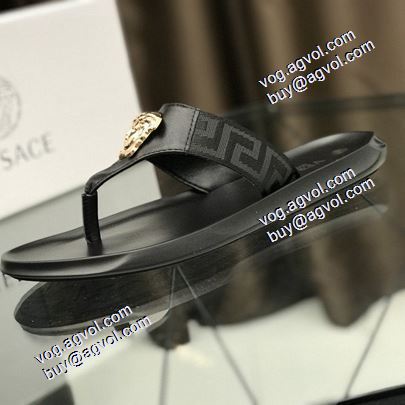 2021春夏 ヴェルサーチVERSACE スリッパ トングサンダル ヴェルサーチブランド コピー ファッション 人気 優しい履き心地 海外限定ライン