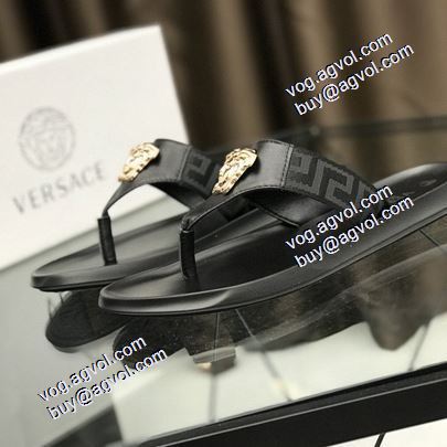 2021春夏 ヴェルサーチVERSACE スリッパ トングサンダル ヴェルサーチブランド コピー ファッション 人気 優しい履き心地 海外限定ライン