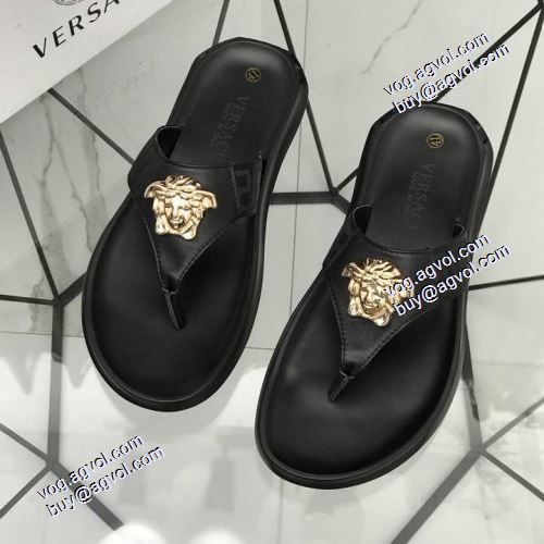 2021春夏 ヴェルサーチVERSACE スリッパ トングサンダル ヴェルサーチブランド コピー ファッション 人気 優しい履き心地 海外限定ライン