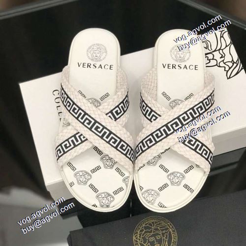 2021春夏 ヴェルサーチVERSACE スリッパ トングサンダル ヴェルサーチブランド コピー ファッション 人気 優しい履き心地 海外限定ライン