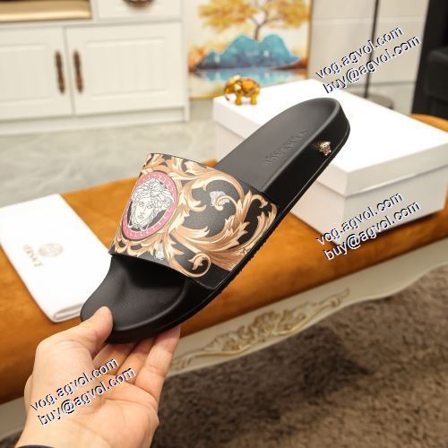 機能性も備えたアイテム コンフォート 2021春夏 ヴェルサーチVERSACE サボサンダル ヴェルサーチ偽物ブランド スリッパ コンフォートサンダル