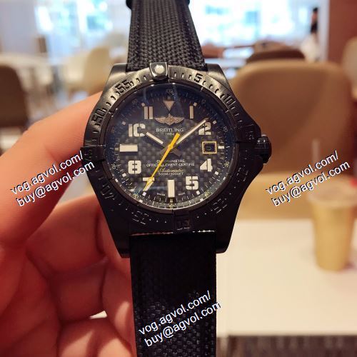 今一番HOTな新品 ブライトリング BREITLINGブランドコピー ミネラルガラス 2021春夏 メンズ 腕時計 自動巻き レジャービジネス 3針クロノグラフ 日付表示 BREITLINGコピー 圧倒的な重厚感