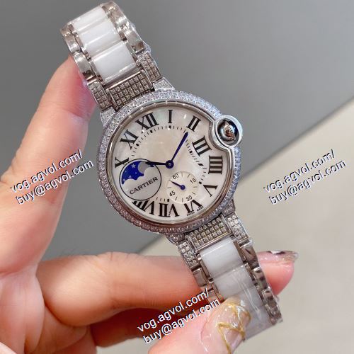 カルティエ CARTIERコピー ブランド シックスタイルに活躍 2021春夏 Ballon Bleu de Cartier 女性用腕時計 多色選択可 36mm