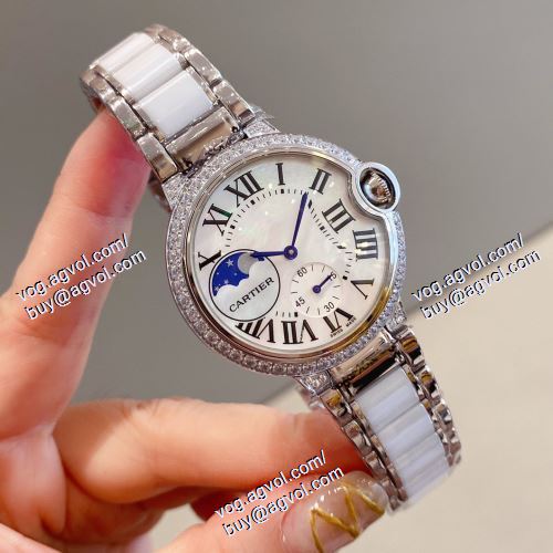 カルティエ CARTIERコピー ブランド シックスタイルに活躍 2021春夏 Ballon Bleu de Cartier 女性用腕時計 多色選択可 36mm