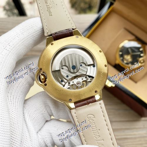 カルティエ CARTIER 2021春夏 CARTIERスーパーコピー 芸能人に愛用者続出 46x13mm メンズ 腕時計 機械式 多色選択可 3針クロノグラフ 日付表示