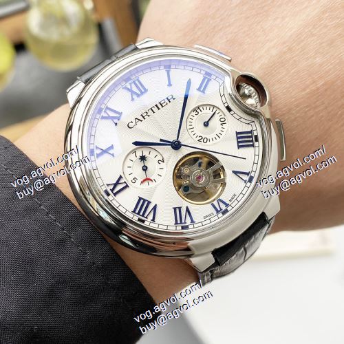 2021春夏 メンズ 腕時計 抜群な楽チン感ある大定番 カルティエコピー CARTIER 機械式 4色可選