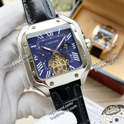 CARTIER カルティエコピーブランド セレブ愛用の超人気商品 2021春夏 メンズ 腕時計 機械式 6色可選 ミネラルガラス 4針クロノグラフ 日付表示 機械式（自動巻き）ムーブメント 42mm（幅）13mm（厚）カルティエ スーパーコピー