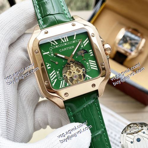 CARTIER カルティエコピーブランド セレブ愛用の超人気商品 2021春夏 メンズ 腕時計 機械式 6色可選 ミネラルガラス 4針クロノグラフ 日付表示 機械式（自動巻き）ムーブメント 42mm（幅）13mm（厚）カルティエ スーパーコピー