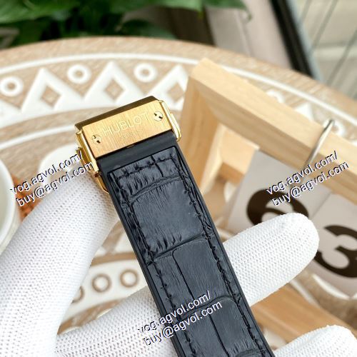 機械式（自動巻き）ムーブメント 高級感漂わせる 6色可選 ウブロ HUBLOTコピー 2021春夏 メンズ 腕時計 316ステンレス クラシカル大三針は月相設計を搭載しています