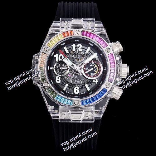 耐久性に優れ 2021春夏 ウブロ HUBLOTコピーブランド メンズ 腕時計 BIG BANGシリーズ411.JX.4802.RT 2色可選