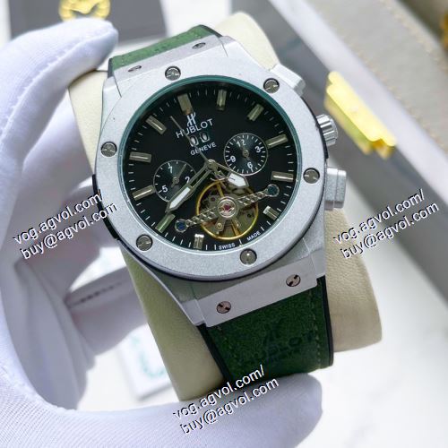 柔らかな質感 ウブロ メンズ 腕時計 5色可選 2021春夏 HUBLOTブランドスーパーコピー BIG BANGシリーズ 37.9*11.5mm