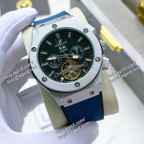 柔らかな質感 ウブロ メンズ 腕時計 5色可選 2021春夏 HUBLOTブランドスーパーコピー BIG BANGシリーズ 37.9*11.5mm