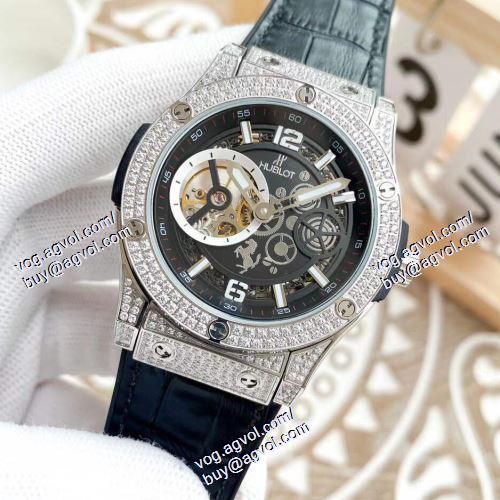 注目のアイテム ウブロ HUBLOTブランドコピー 2021春夏 メンズ 腕時計 5色可選 45*13mm メンズ腕時計コピー 316ステンレス ラバー 機械式（自動巻き）ムーブメント ウブロ HUBLOT コピー