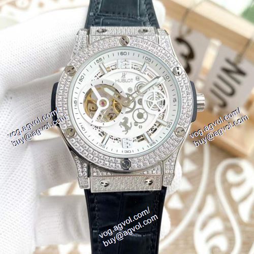 注目のアイテム ウブロ HUBLOTブランドコピー 2021春夏 メンズ 腕時計 5色可選 45*13mm メンズ腕時計コピー 316ステンレス ラバー 機械式（自動巻き）ムーブメント ウブロ HUBLOT コピー