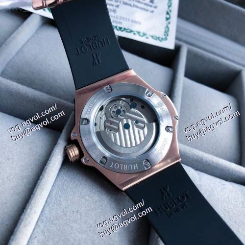 2021春夏 人気 ランキング ウブロ HUBLOT 5色可選 メンズ 腕時計 ウブロブランド コピー 45*13mm コーティング高密度鏡面 機械式（自動巻き）ムーブメント