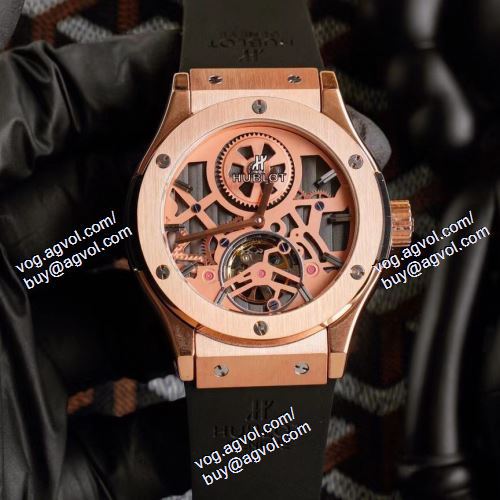 ウブロ HUBLOT 2021春夏 機械式（自動巻き）ムーブメント メンズ 腕時計 2色可選 売れ筋のいい ウブロコピー ブランド コーティング高密度鏡面