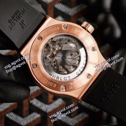 ウブロ HUBLOT 2021春夏 機械式（自動巻き）ムーブメント メンズ 腕時計 2色可選 売れ筋のいい ウブロコピー ブランド コーティング高密度鏡面