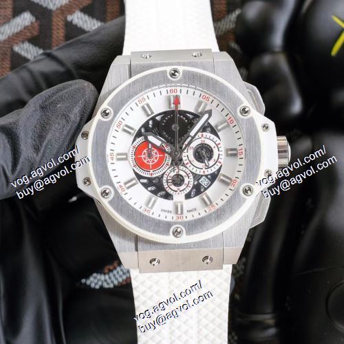 4色可選 ウブロ HUBLOT 超目玉 2021春夏 メンズ 腕時計 ウブロコピーブランド 48MM オリジナル クオーツ ムーブメント 上級水晶ガラス 日常生活防水