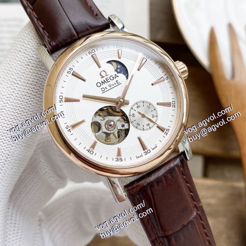 オメガ OMEGA 2021春夏 メンズ 腕時計 3針クロノグラフ Tourbillon トゥールビヨン 星辰月相显示 日付表示 4色可選 オメガスーパーコピー 高評価の人気品 41*13 機械式（自動巻き）ムーブメント