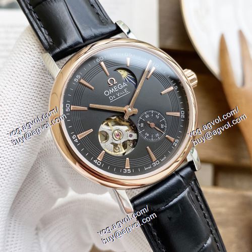 オメガ OMEGA 2021春夏 メンズ 腕時計 3針クロノグラフ Tourbillon トゥールビヨン 星辰月相显示 日付表示 4色可選 オメガスーパーコピー 高評価の人気品 41*13 機械式（自動巻き）ムーブメント