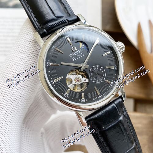 オメガ OMEGA 2021春夏 メンズ 腕時計 3針クロノグラフ Tourbillon トゥールビヨン 星辰月相显示 日付表示 4色可選 オメガスーパーコピー 高評価の人気品 41*13 機械式（自動巻き）ムーブメント
