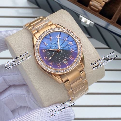 オメガ OMEGAコピー ブランド 上質 2021春夏 女性用腕時計 多色選択可 33*12mm 316Lステンレス ミネラルガラス オリジナル クオーツ ムーブメント