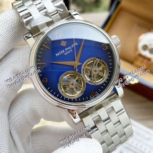 パテックフィリップスーパーコピー 素敵  Patek Philippe 2021春夏 メンズ 腕時計 6色可選 43*13mm 機械式（自動巻き）ムーブメント 316ステンレス ミネラルパテックフィリップブランド時計コピー