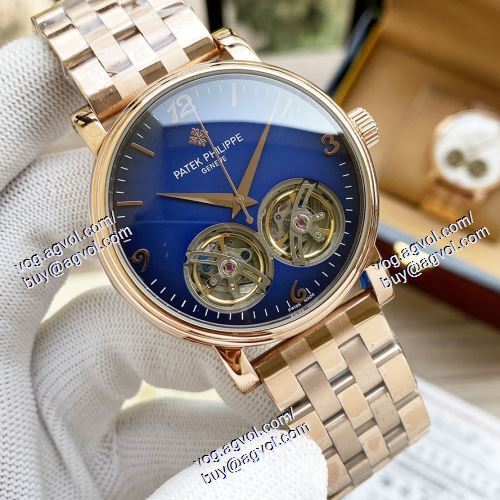 パテックフィリップスーパーコピー 素敵  Patek Philippe 2021春夏 メンズ 腕時計 6色可選 43*13mm 機械式（自動巻き）ムーブメント 316ステンレス ミネラルパテックフィリップブランド時計コピー