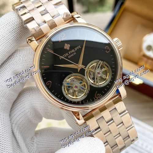 パテックフィリップスーパーコピー 素敵  Patek Philippe 2021春夏 メンズ 腕時計 6色可選 43*13mm 機械式（自動巻き）ムーブメント 316ステンレス ミネラルパテックフィリップブランド時計コピー