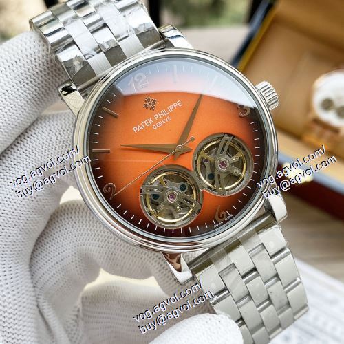 パテックフィリップスーパーコピー 素敵  Patek Philippe 2021春夏 メンズ 腕時計 6色可選 43*13mm 機械式（自動巻き）ムーブメント 316ステンレス ミネラルパテックフィリップブランド時計コピー