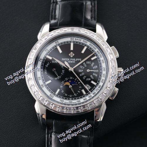 大注目！ PATEK PHILIPPE パテックフィリップ 偽物ブランド 3色可選 2021春夏 メンズ 腕時計 万年暦多機能腕時計
