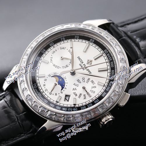 大注目！ PATEK PHILIPPE パテックフィリップ 偽物ブランド 3色可選 2021春夏 メンズ 腕時計 万年暦多機能腕時計