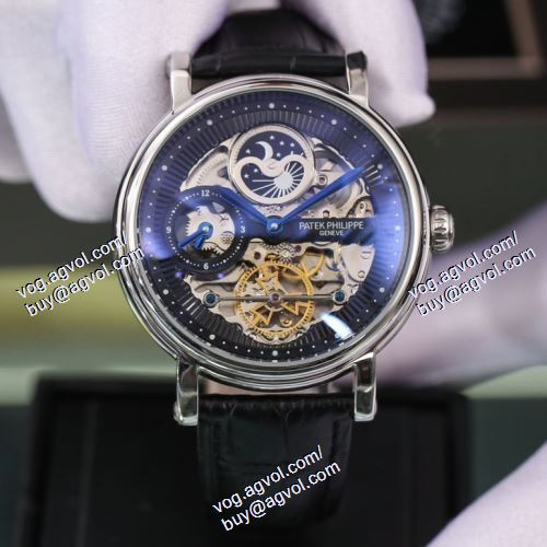 パテックフィリップ Patek Philippe お買い得品 2021春夏 メンズ 腕時計PATEK PHILIPPEコピー ブランド 多色選択可 43*12mm ミネラルガラス 機械式（自動巻き）ムーブメント レザー 男性必需品 パテックフィリップブランド腕時計