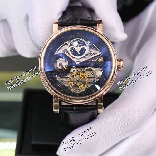パテックフィリップ Patek Philippe お買い得品 2021春夏 メンズ 腕時計PATEK PHILIPPEコピー ブランド 多色選択可 43*12mm ミネラルガラス 機械式（自動巻き）ムーブメント レザー 男性必需品 パテックフィリップブランド腕時計