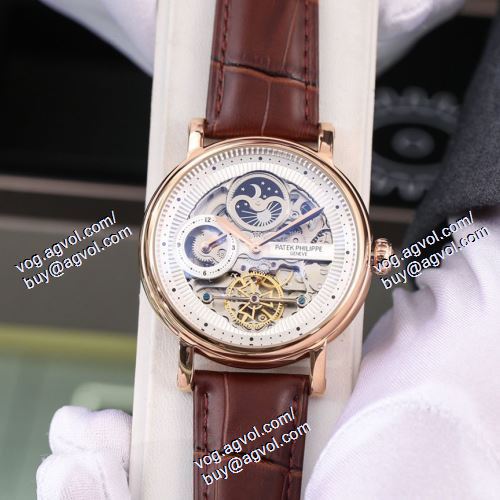 パテックフィリップ Patek Philippe お買い得品 2021春夏 メンズ 腕時計PATEK PHILIPPEコピー ブランド 多色選択可 43*12mm ミネラルガラス 機械式（自動巻き）ムーブメント レザー 男性必需品 パテックフィリップブランド腕時計