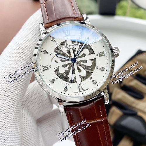 Patek Philippe パテックフィリップブランド 偽物 通販 ファション性の高い 2021春夏 メンズ 腕時計 多色選択可 42x12.5mm ミネラルガラス 機械式（自動巻き）ムーブメント 316ステンレス お買取より三年保証
