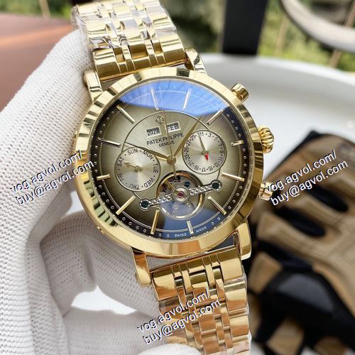 パテックフィリップ Patek Philippe 2021春夏 落ち着いた感覚 メンズ 腕時計 パテックフィリップスーパーコピー 多色選択可 42mm，12.5mm 機械式（自動巻き）ムーブメント 韓国偽物時計 パテックフィリップブランド腕時計 お買取より三年保証