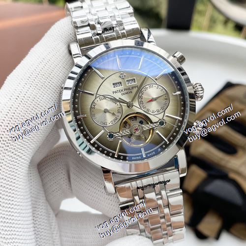 パテックフィリップ Patek Philippe 2021春夏 落ち着いた感覚 メンズ 腕時計 パテックフィリップスーパーコピー 多色選択可 42mm，12.5mm 機械式（自動巻き）ムーブメント 韓国偽物時計 パテックフィリップブランド腕時計 お買取より三年保証