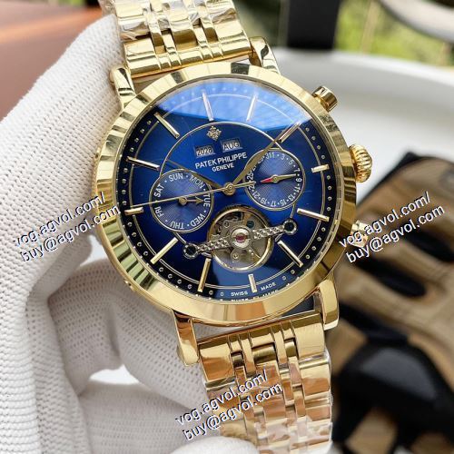 パテックフィリップ Patek Philippe 2021春夏 落ち着いた感覚 メンズ 腕時計 パテックフィリップスーパーコピー 多色選択可 42mm，12.5mm 機械式（自動巻き）ムーブメント 韓国偽物時計 パテックフィリップブランド腕時計 お買取より三年保証