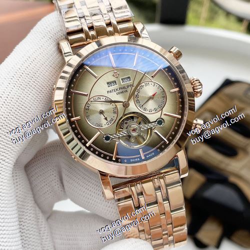 パテックフィリップ Patek Philippe 2021春夏 落ち着いた感覚 メンズ 腕時計 パテックフィリップスーパーコピー 多色選択可 42mm，12.5mm 機械式（自動巻き）ムーブメント 韓国偽物時計 パテックフィリップブランド腕時計 お買取より三年保証