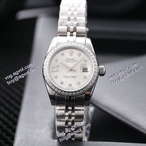 魅力的 ROLEX ロレックスコピー 2021春夏 28mm 女性用腕時計 4色可選 6T51スイスムーブメント