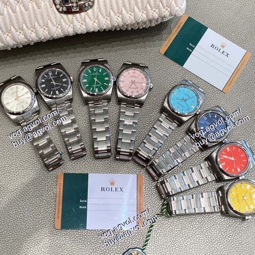 ロレックス ROLEXスーパーコピー 2021春夏 女性用腕時計 多色選択可 輸入クオーツムーブメント 36mm コーティングガラス 