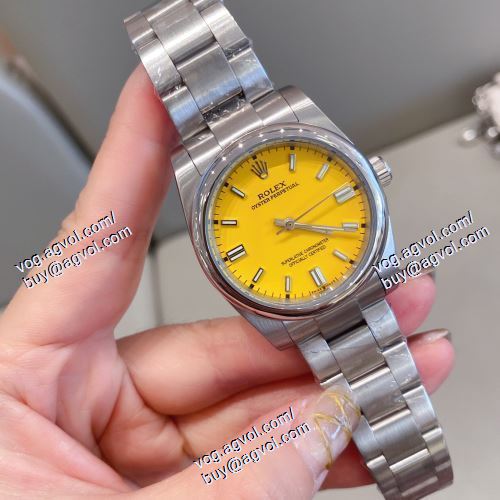 ロレックス ROLEXスーパーコピー 2021春夏 女性用腕時計 多色選択可 輸入クオーツムーブメント 36mm コーティングガラス 