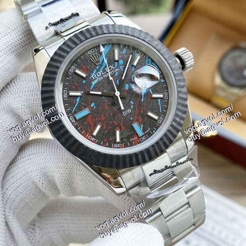 デザイン性の高い ロレックス ROLEX コピー ブランド 2021春夏 Oyster Perpetual Datejust 36 メンズ 腕時計 5色可選 炭素繊維材質 サファイヤクリスタル風防 高級時計コピー 自動巻き ムーブメント