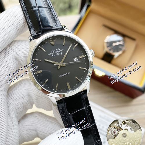 今話題の最新作 ロレックス ROLEX偽物ブランド 2021春夏 メンズ 腕時計 5色可選 40*13mm 経典大きい3針設計、尊貴な大気、紳士風格、抜群品質、全都市を熱売します 自動巻き ムーブメント 316ステンレス ミネラルガラス 高級時計コピー