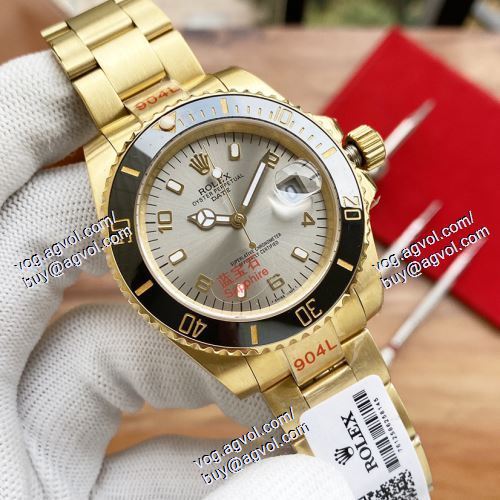 ロレックス ROLEX サファイヤクリスタル風防 首胸ロゴ スーパーコピー 2021 メンズ 腕時計 機械式 3色可選 40mm13mm 316Lステンレス 