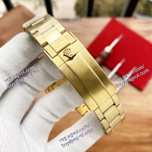 ロレックス ROLEX サファイヤクリスタル風防 首胸ロゴ スーパーコピー 2021 メンズ 腕時計 機械式 3色可選 40mm13mm 316Lステンレス 