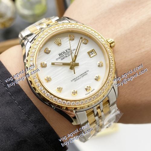 ロレックス ROLEX 大人っぼい メンズ 腕時計 3色可選 2021春夏 ロレックス偽物ブランド 40*13mm 輸入CITIZEN機械 ミネラルガラス